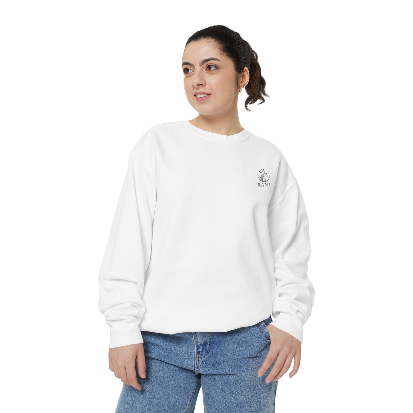 Cozy Unisex Garment-Dyed Sweatshirt | Perfect for Casual Outings, Relaxing at Home, Gift for Birthdays or Holidays, Comfortable Fashion