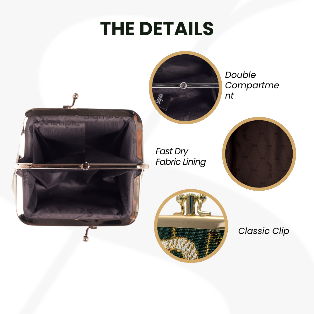 Swan - Frame Purse